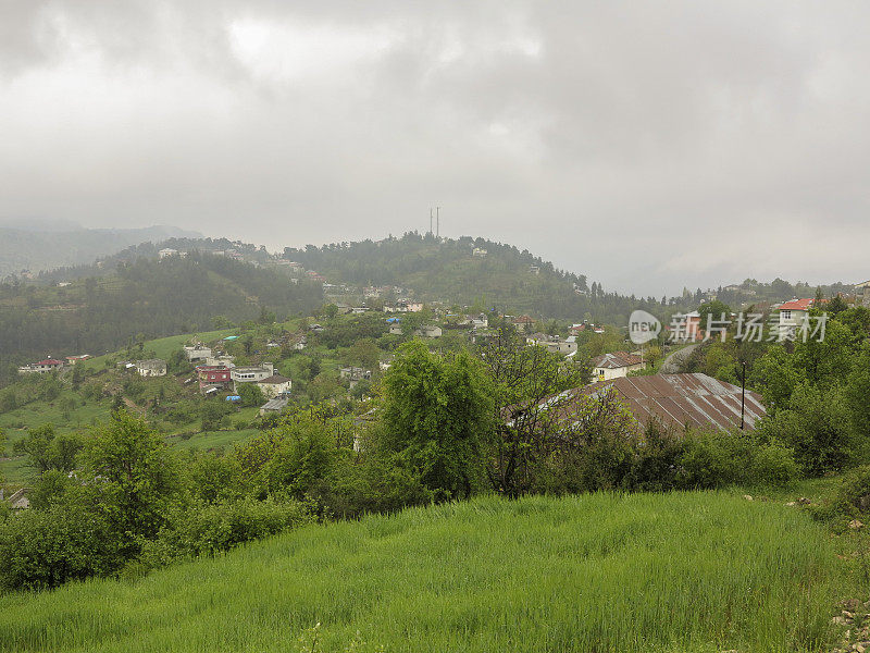 namrun mersin火鸡的toros mountain sarikavak村